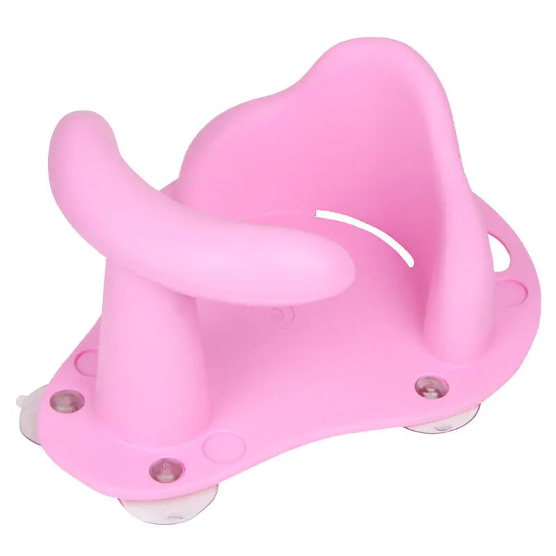 Baby Bath Seat for Newborns - Antislip Plastic Infant Bath Tub Chair