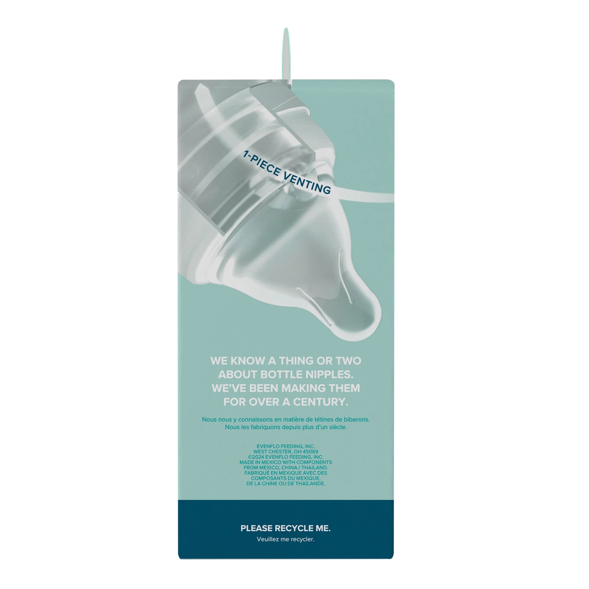 Balance Wide Neck Baby Bottles Clear 