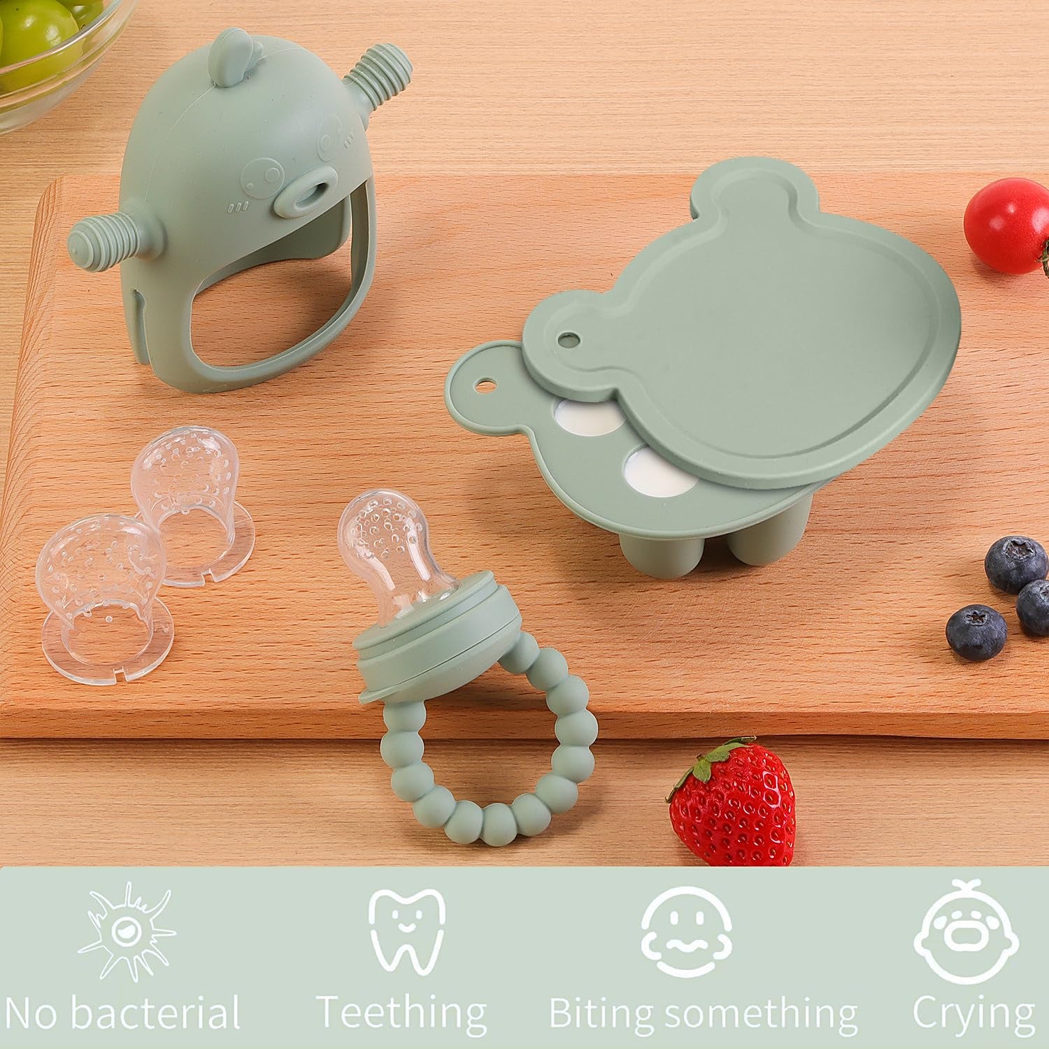 Silicone Pacifier Fort Fruit pacifier