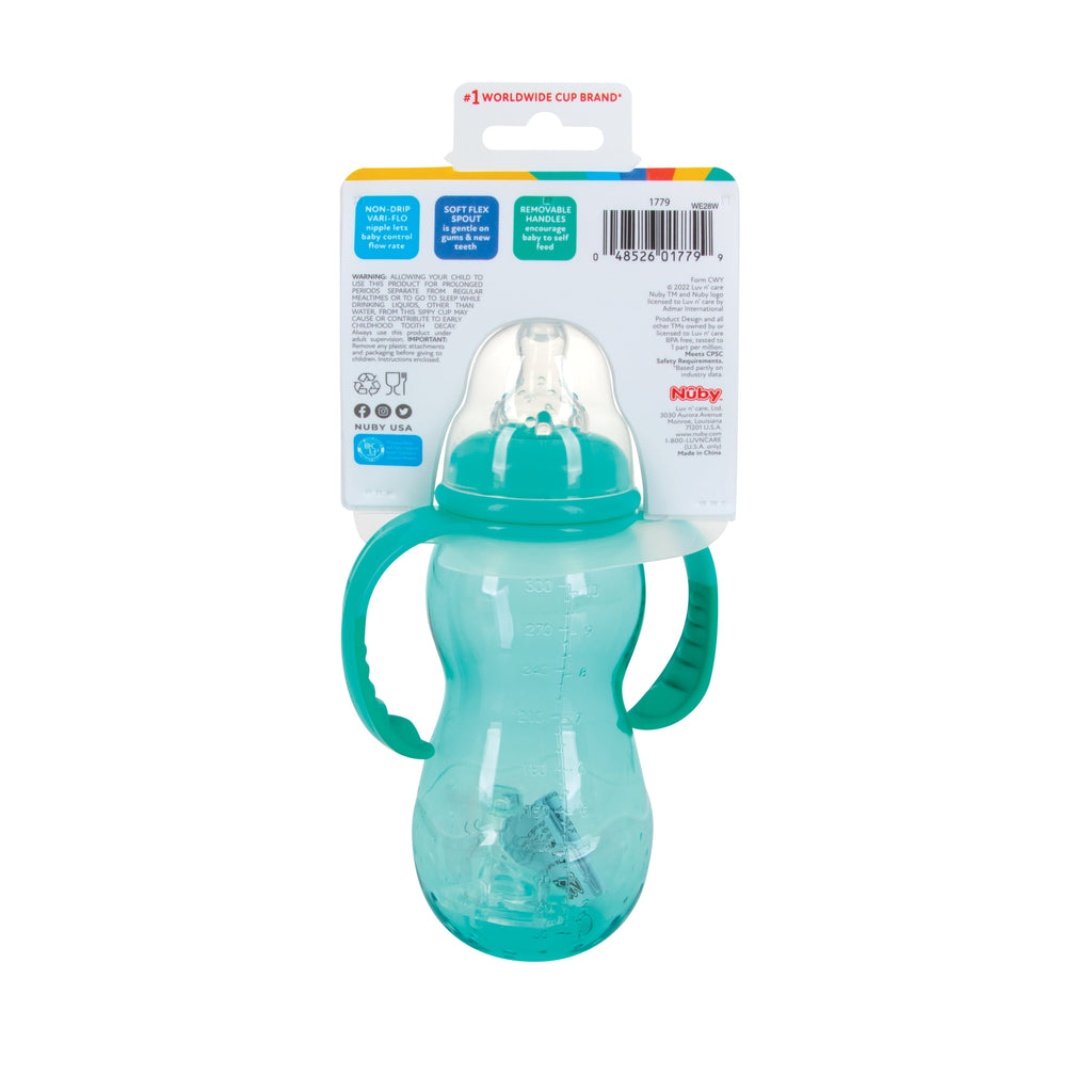 Baby Bottle with Nipple (3 Pack) 