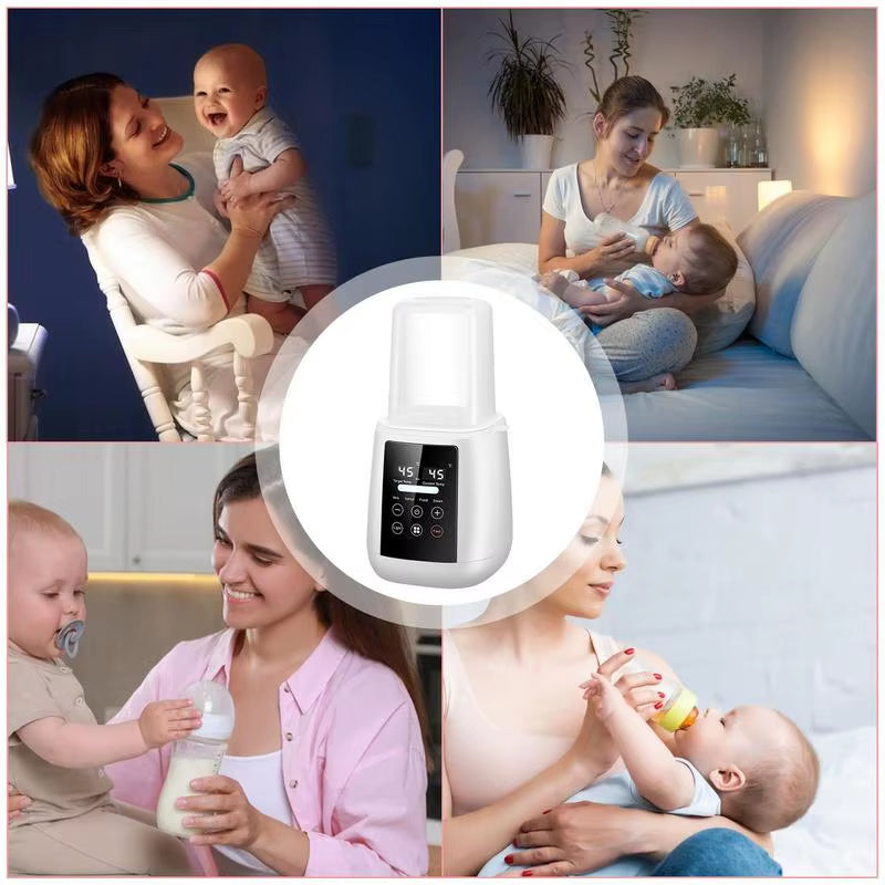 Bottle Warmer, Milk Warmer & Breastmilk Warmer for Babies, with Perfect Temperature