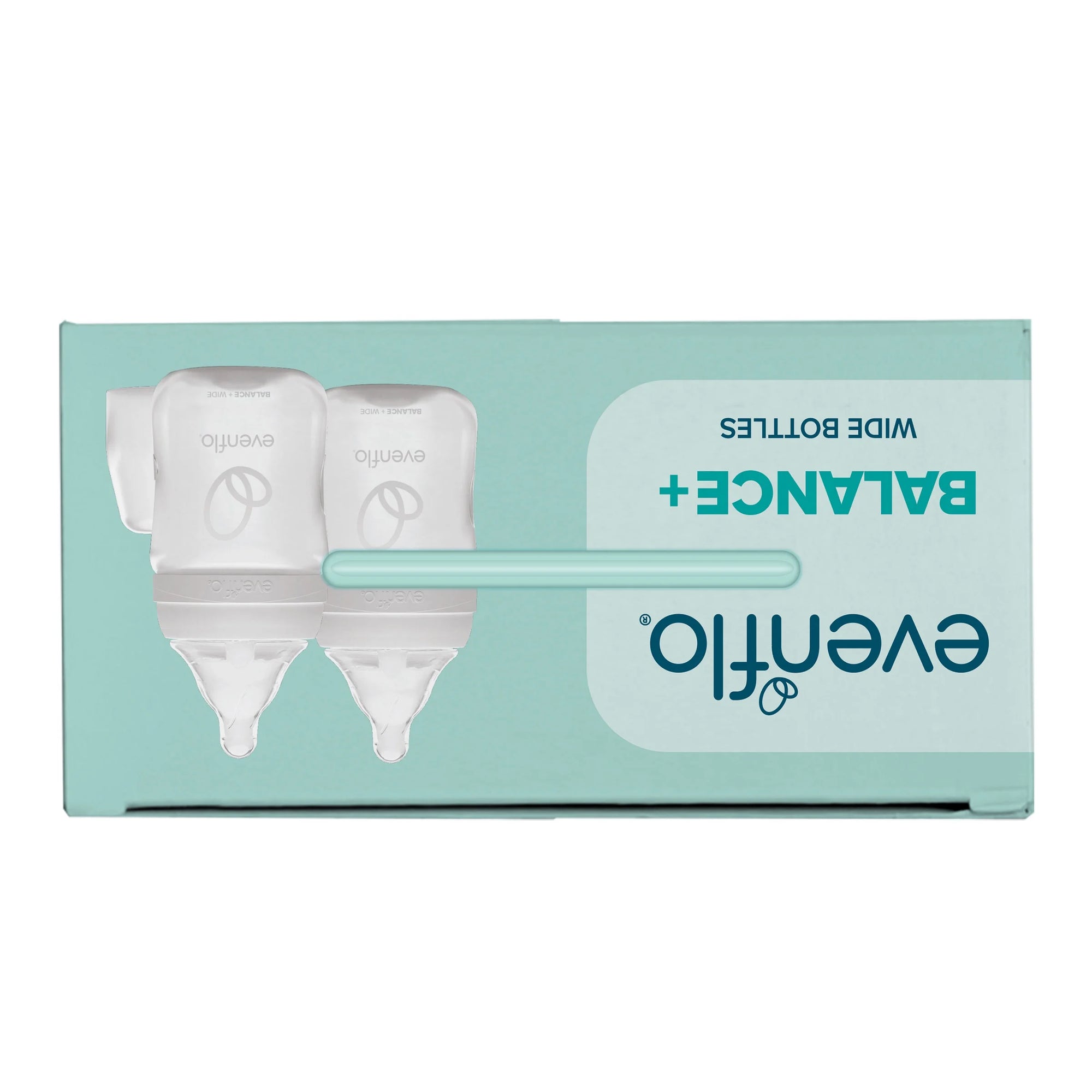 Balance Wide Neck Baby Bottles Clear 