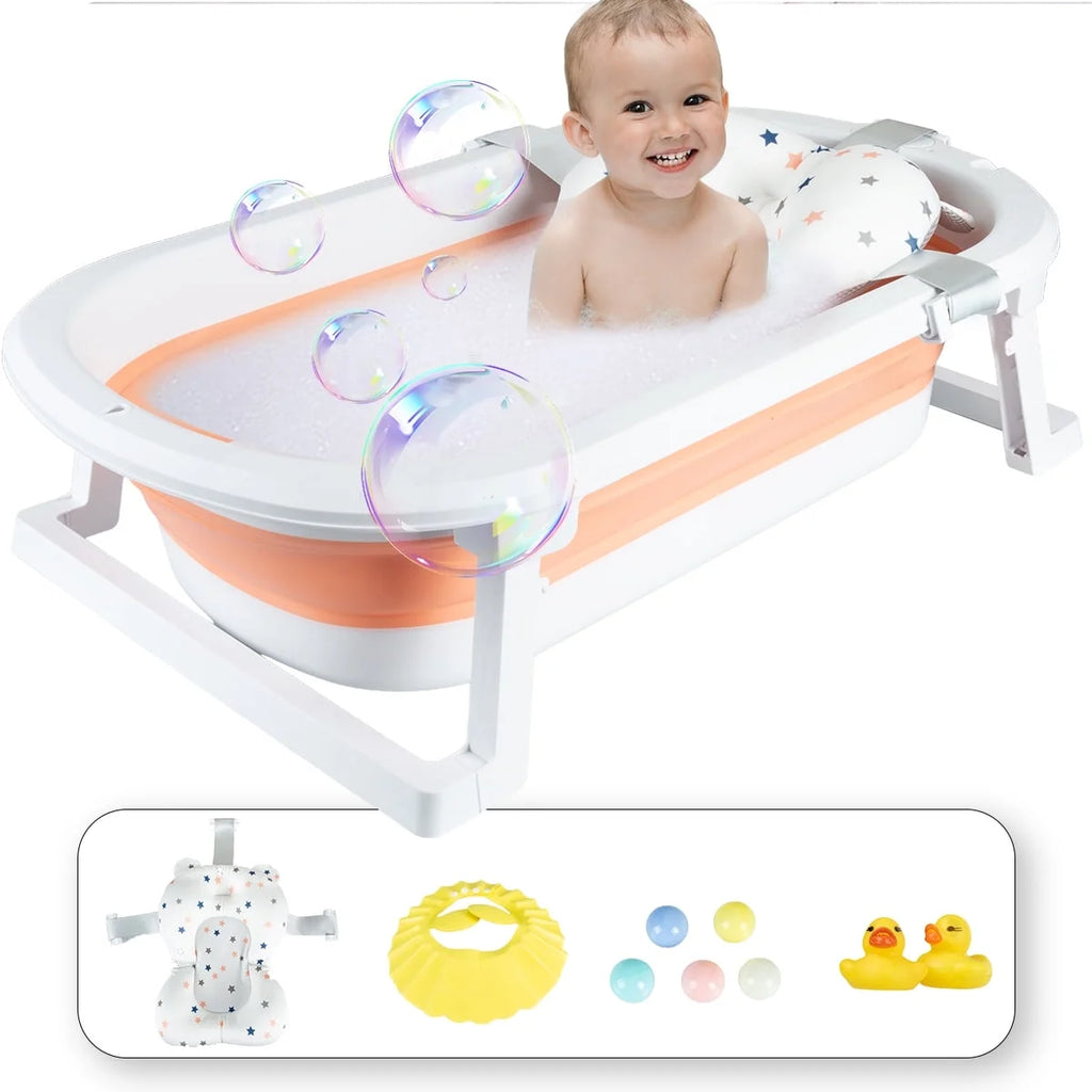 Portable Newborn Infant Bathtub, babies toys