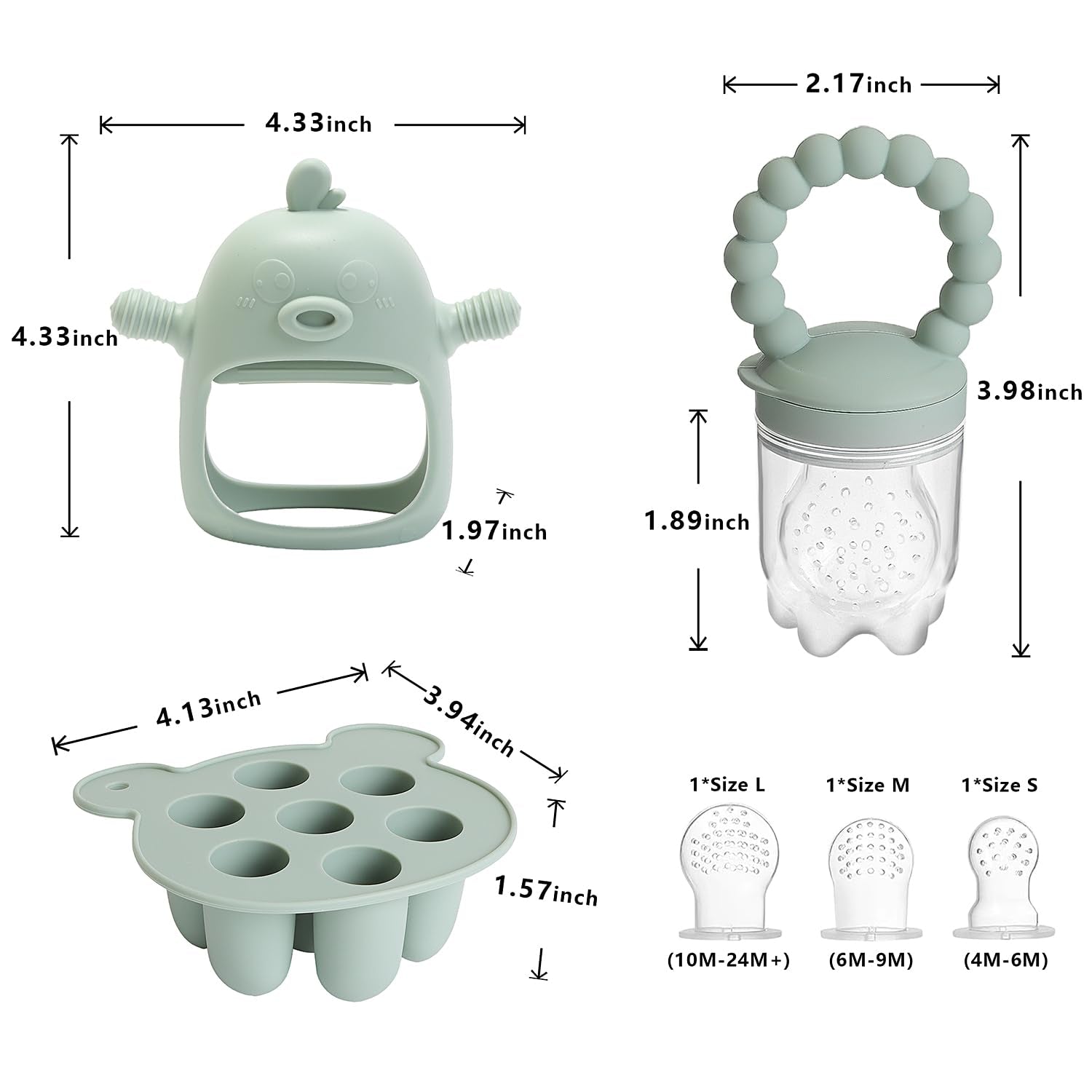 Silicone Pacifier Fort Fruit pacifier