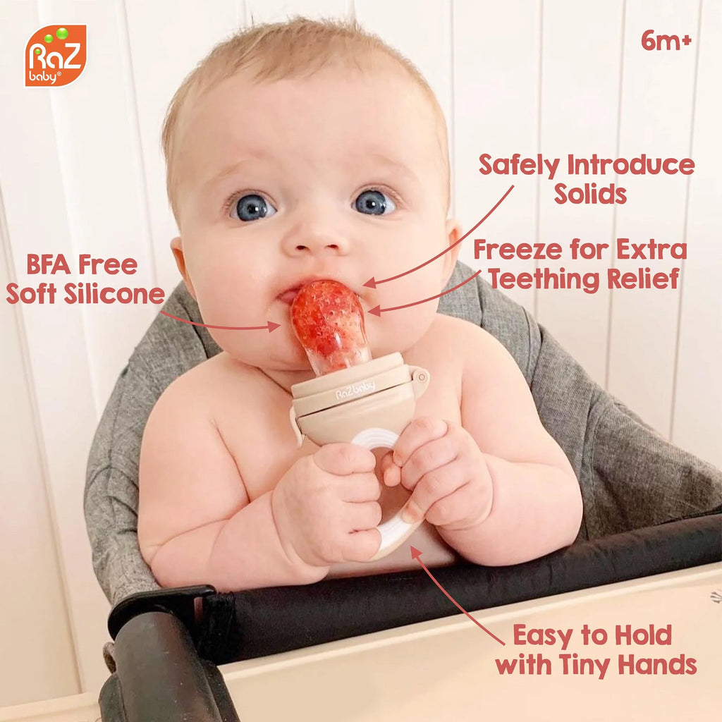 Silicone Pacifier For Fruit Pacifier, Add Frozen Fruit or Fresh Food