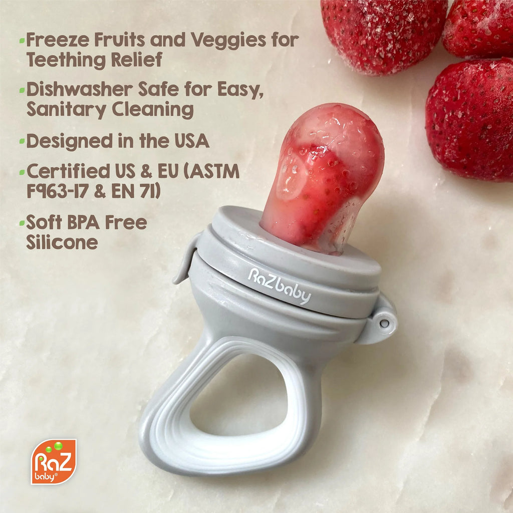 Silicone Pacifier For Fruit Pacifier, Add Frozen Fruit or Fresh Food